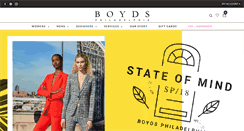 Desktop Screenshot of boydsphila.com